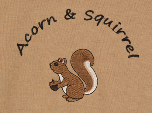  Acorn and Squirrel Sweatshirt