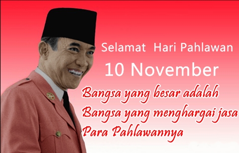 Image result for Kata kata soekarno tentang hari pahlawan