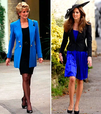 Perbedaan Lady Diana dan Kate Middleton