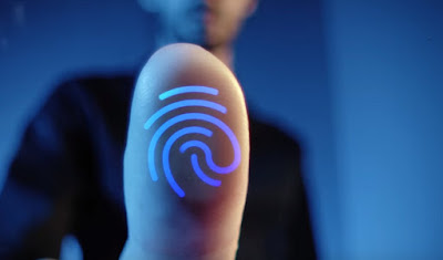 A fingerprint sensor is a biometric security system component that scans a person's fingerprints, which are then used to authenticate their identity.