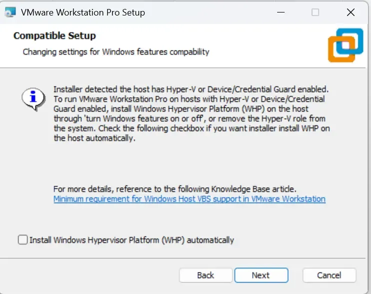 Error Screenshot