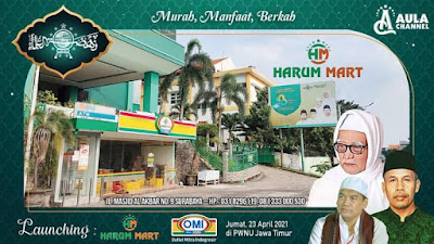 PWNU Jatim Launching Harum Mart, Sarana Perjuangan Ekonomi Nahdliyin