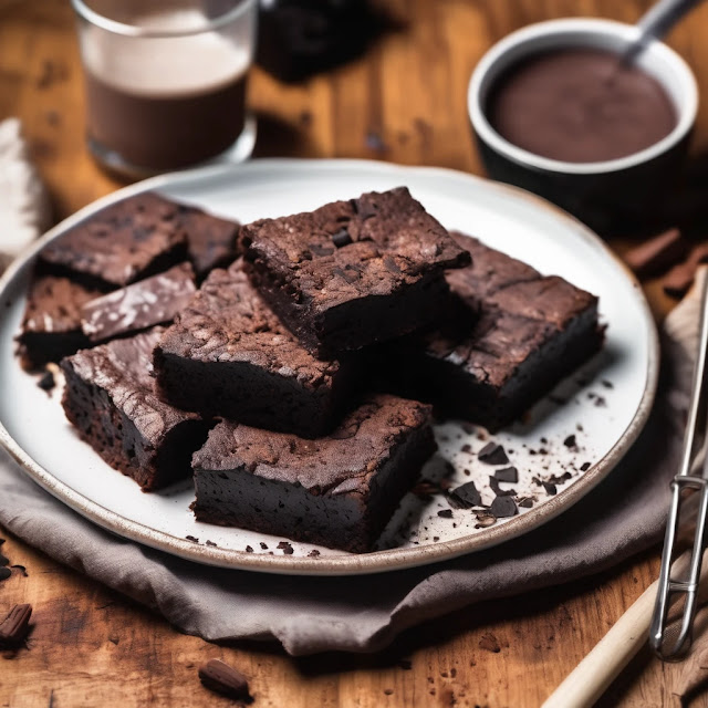 Black Cocoa Miso Brownies - A Unique and Delicious Treat