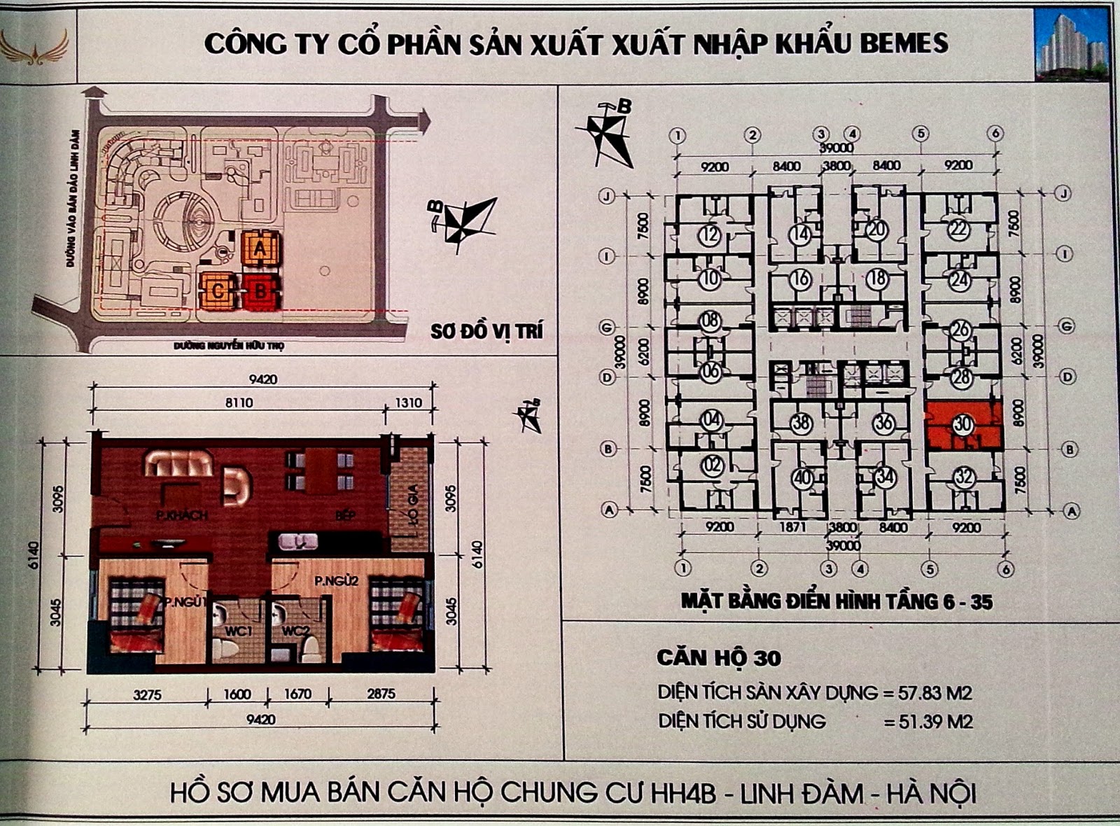 so-do-thiet-ke-mat-bang-chung-cu-hh4b-linh-dam11