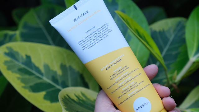 Kandungan Turmeric Exfoliator and Mask Adeena