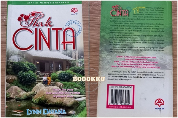 Hak Cinta Terpelihara By Lynn Dayana