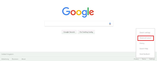 Google Advance Search