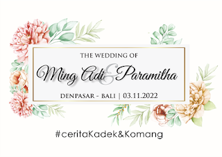 03112022 THE WEDDING OF MING ADI & PARAMITHA  AT DENPASAR BALI