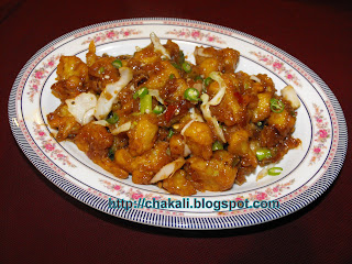 gobhi manchurian, Dry manchurian, Chinese restaurant, authentic chinese food, Cauliflower manchurian