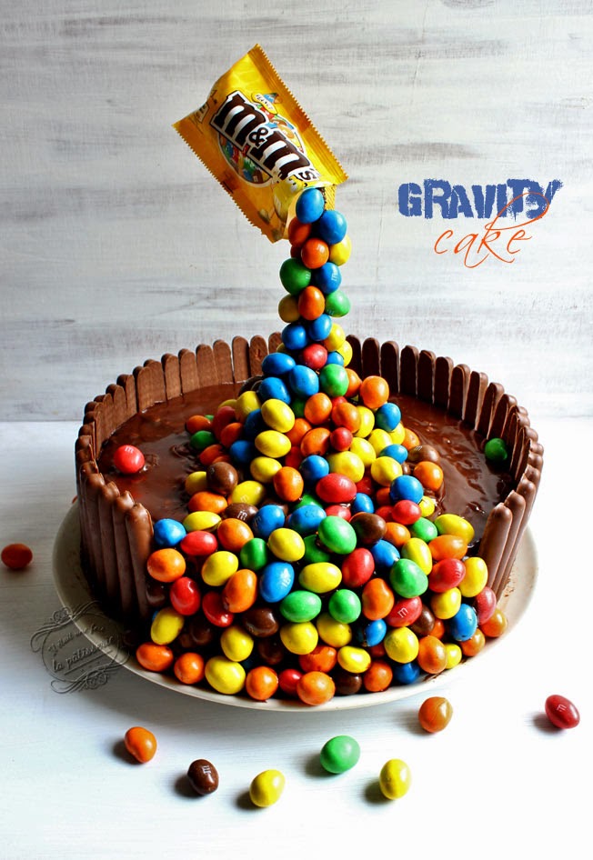 Gravity Cake Ou Gateau Suspendu Chocolat M M S Il Etait Une Fois