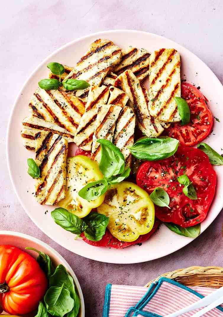 Grilled Halloumi Cheese - Grill Recipes for Biblically Clean Meals (no pork or shellfish) | Land of Honey