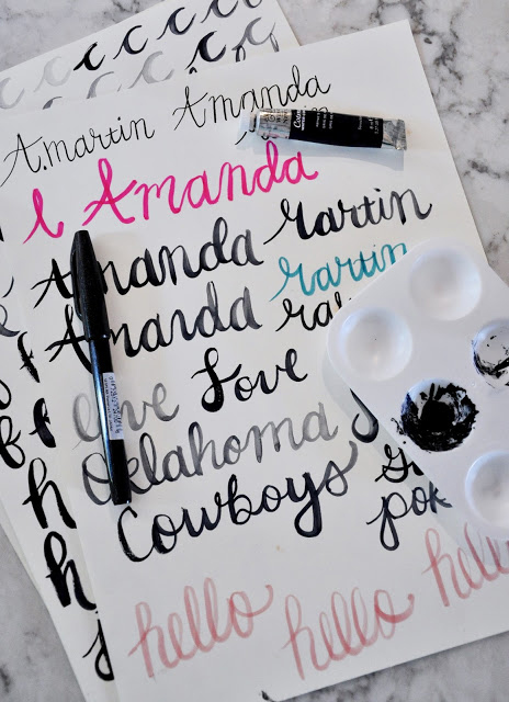 lettering workshop