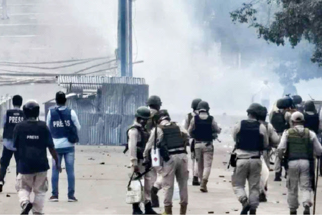 ৰাষ্ট্ৰপতিৰ শাসনৰ মাজতো অশান্ত মণিপুৰ