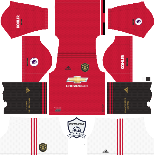 Released Manchester United 20192020 Kits Logo Dream