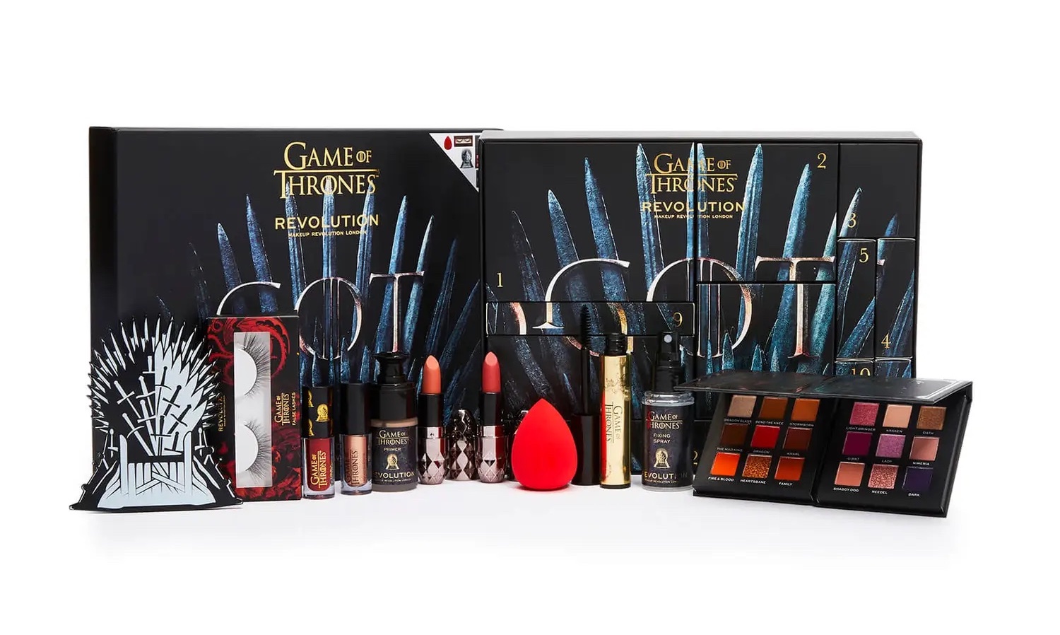 Makeup Revolution X Game Of Thrones 12 Days Advent Calendar