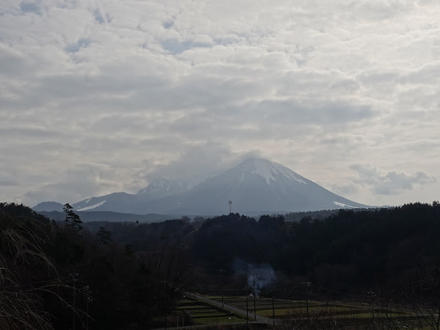 淀江どんぐり村　大山の眺望