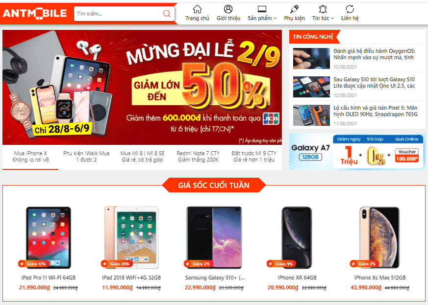 Template blogspot bán điện thoại máy tính công nghệ