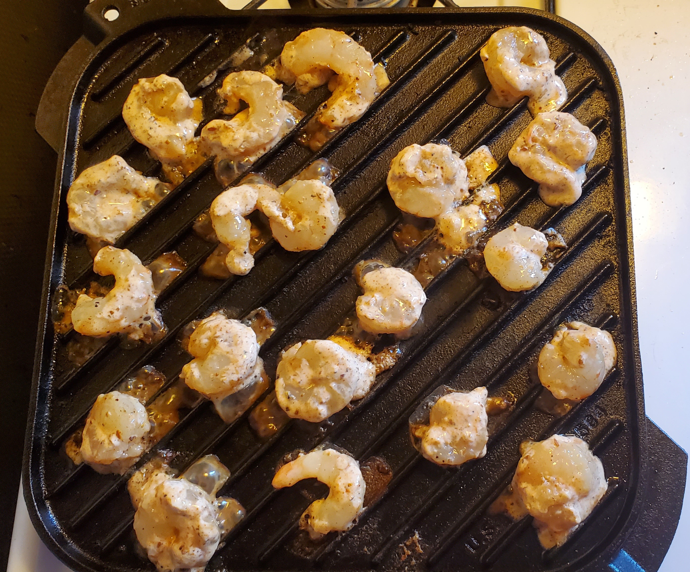 Mystery Lovers' Kitchen: Curried Grilled Shrimp Recipe by Mia P. Manansala  @MPMtheWriter