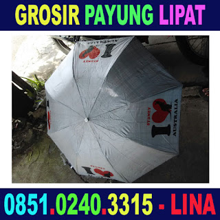 Grosir Payung Lipat Murah Surabaya - Souvenir Payung Promosi, Payung Sablon