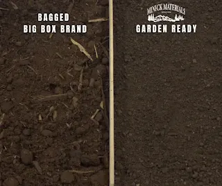 Gardening soil prepared for cultivation.