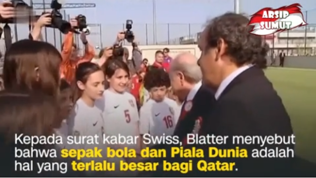 VIDEO: Eks Presiden FIFA Akui Salah Pilih Qatar Gelar Piala Dunia