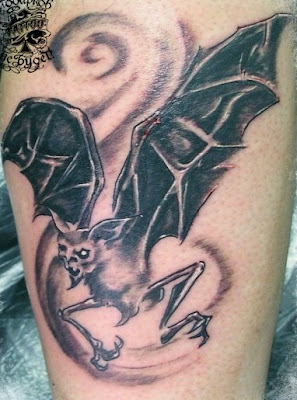 bat tattoo