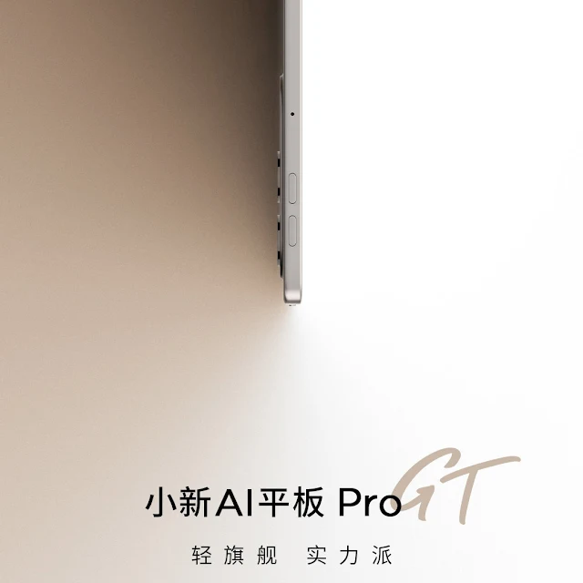 Lenovo Xiaoxin AI Tablet Pro GT New Top Tablet Teaser Reveals Design Rivals and Release Window