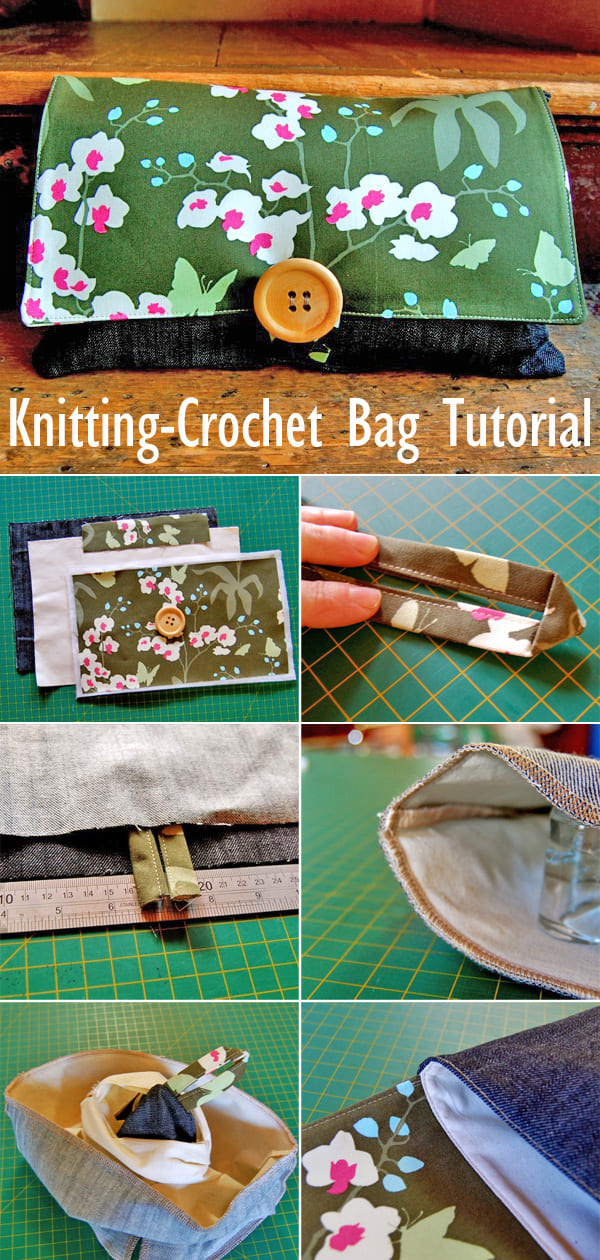 Knitting-Crochet Bag Tutorial