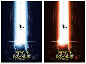 Star Wars The Force Awakens Screen Print by Lee Garbett x Bottleneck Gallery - Regular & Variant Editions