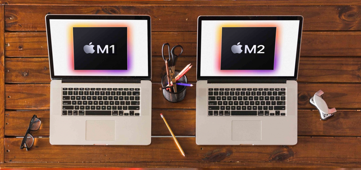 perbedaan macbook pro M1 dan macbook pro M2
