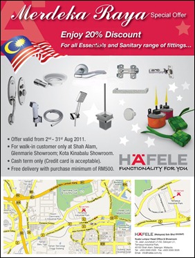 Hafele-Merdeka-Raya-Sale-2011 Hafele-Merdeka-Raya-Sale-2011