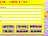 Aplikasi Membuat Soal PG dan Essay Otomatis Format Excel