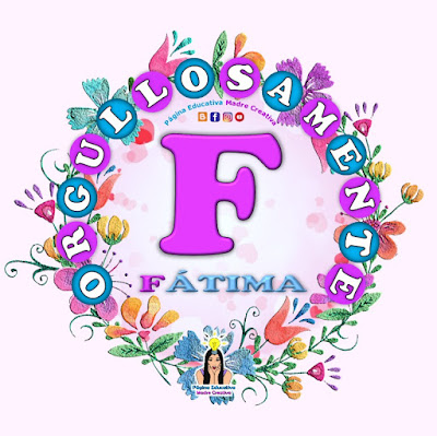 Nombre Fátima - Carteles para mujeres - Día de la mujer