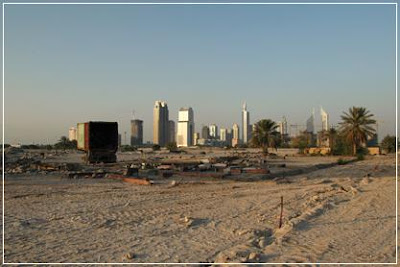 Burj Dubai, Burj Dubai Site