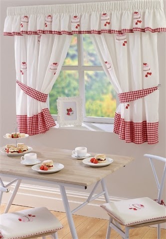 Strawberry Cake Curtains