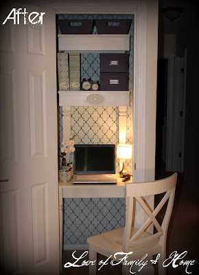 office space in a closet