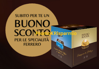 Logo Vinci gratis 150 Box assaggio Pocket Coffee e Rocher e stampa i coupon