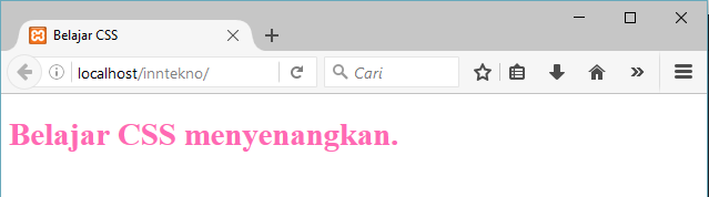 css mengubah warna teks