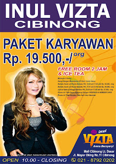 Promo Paket Karyawan Inul Vizta Cibinong