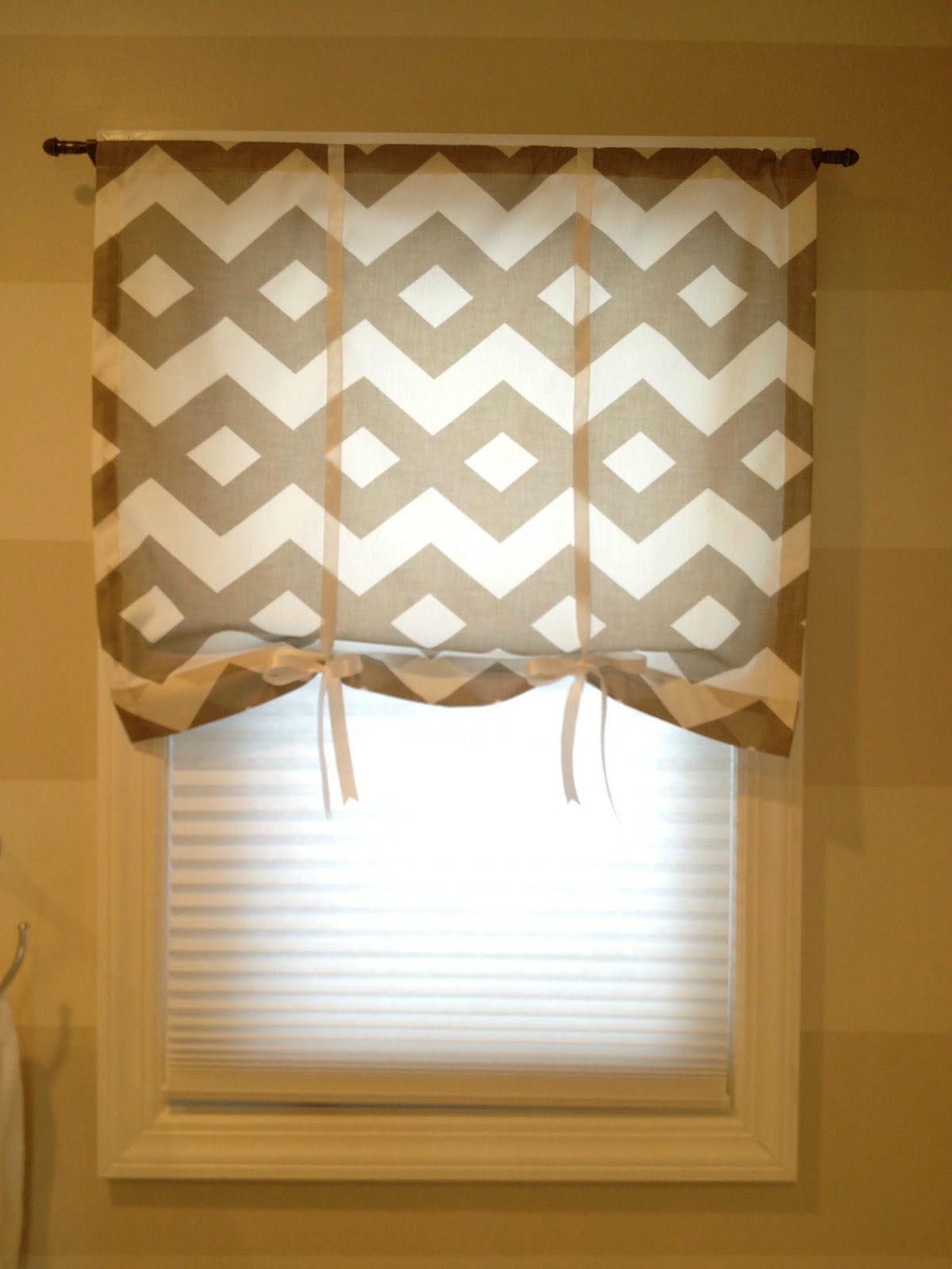 Retro Ranch Reno Main Guest Bathroom  Curtain  