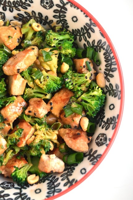 Peanut Broccoli and Pork Stir-Fry