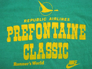 NEVER WORN!! 70s vintage NIKE PREFONTAINE classic T SHIRT runners world SMALL
