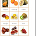 fichas color juego loto de frutas