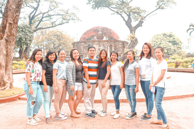 Friends in Paco Park