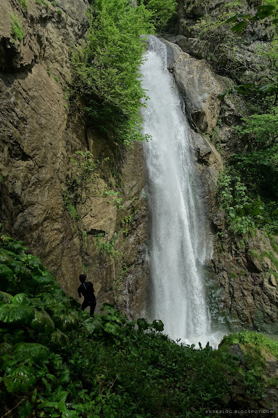 Калабинский нижний водопад