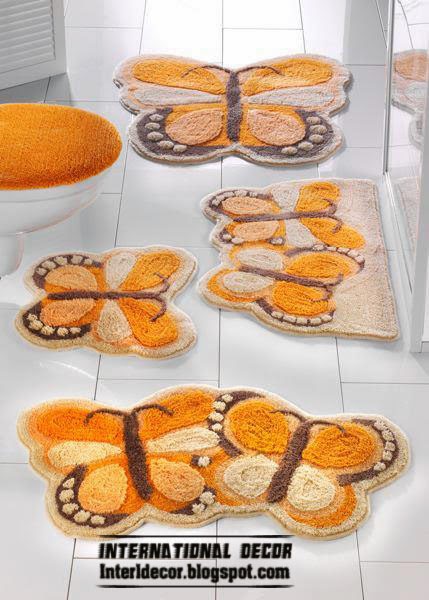 Latest models of bathroom rugs and rug sets