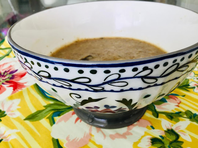 vegan mushroom soup