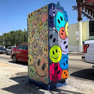 2017 Graffiti Smile In Los Angeles