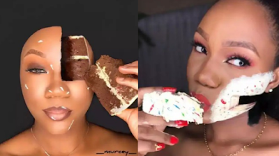 Cake, Make-Up Or Just Photoshop? – Reactions Trail Rare Photos Shared Online