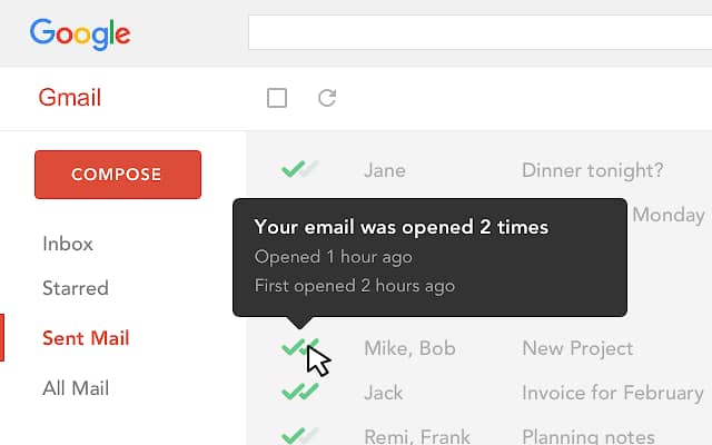 Free Email Tracking for Gmail